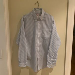 Brooks Brothers Blue & White Striped Shirt